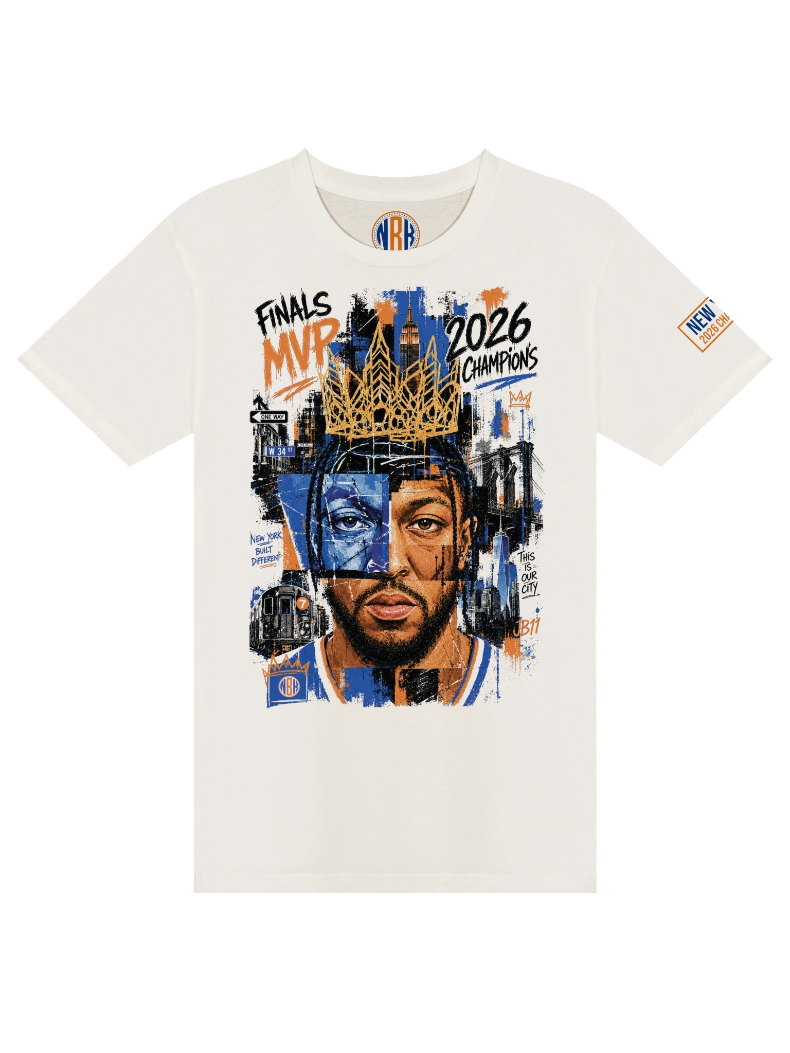 New York Built Different Knicks Finals MVP Tee product image (2)