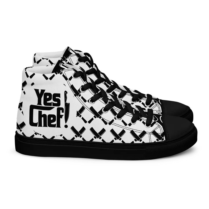 Yes Chef High Top White/Black Female product image (2)