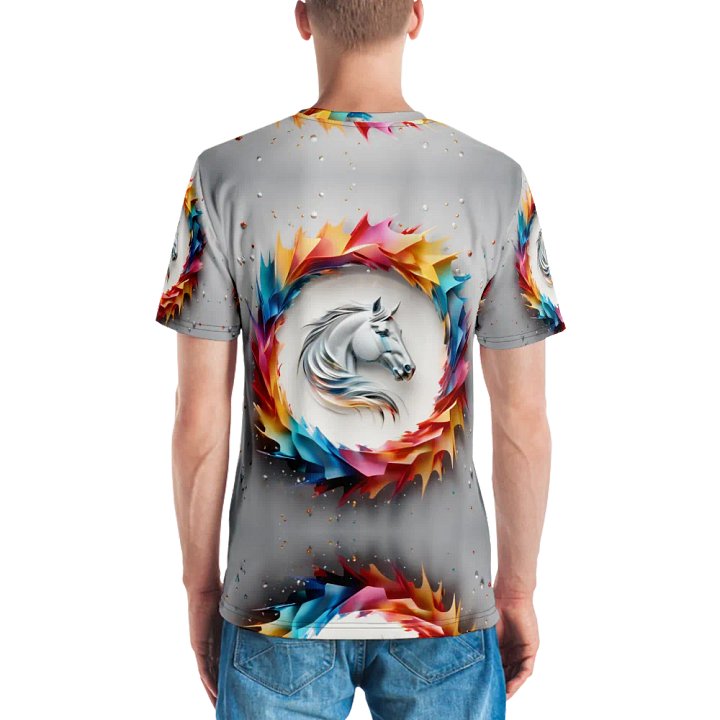 Vibrant Horse T shirt product image (2)
