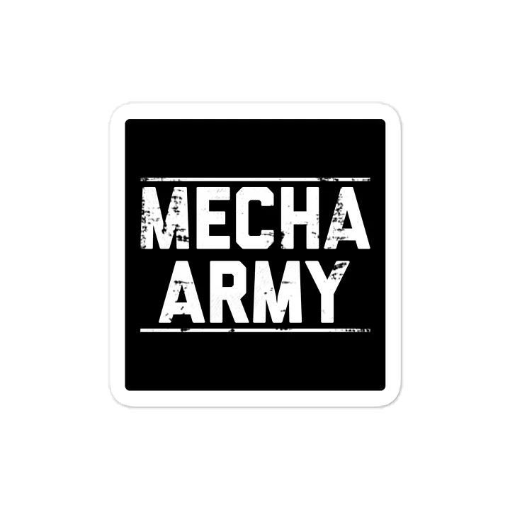 Mecha Army Sticker product image (1)