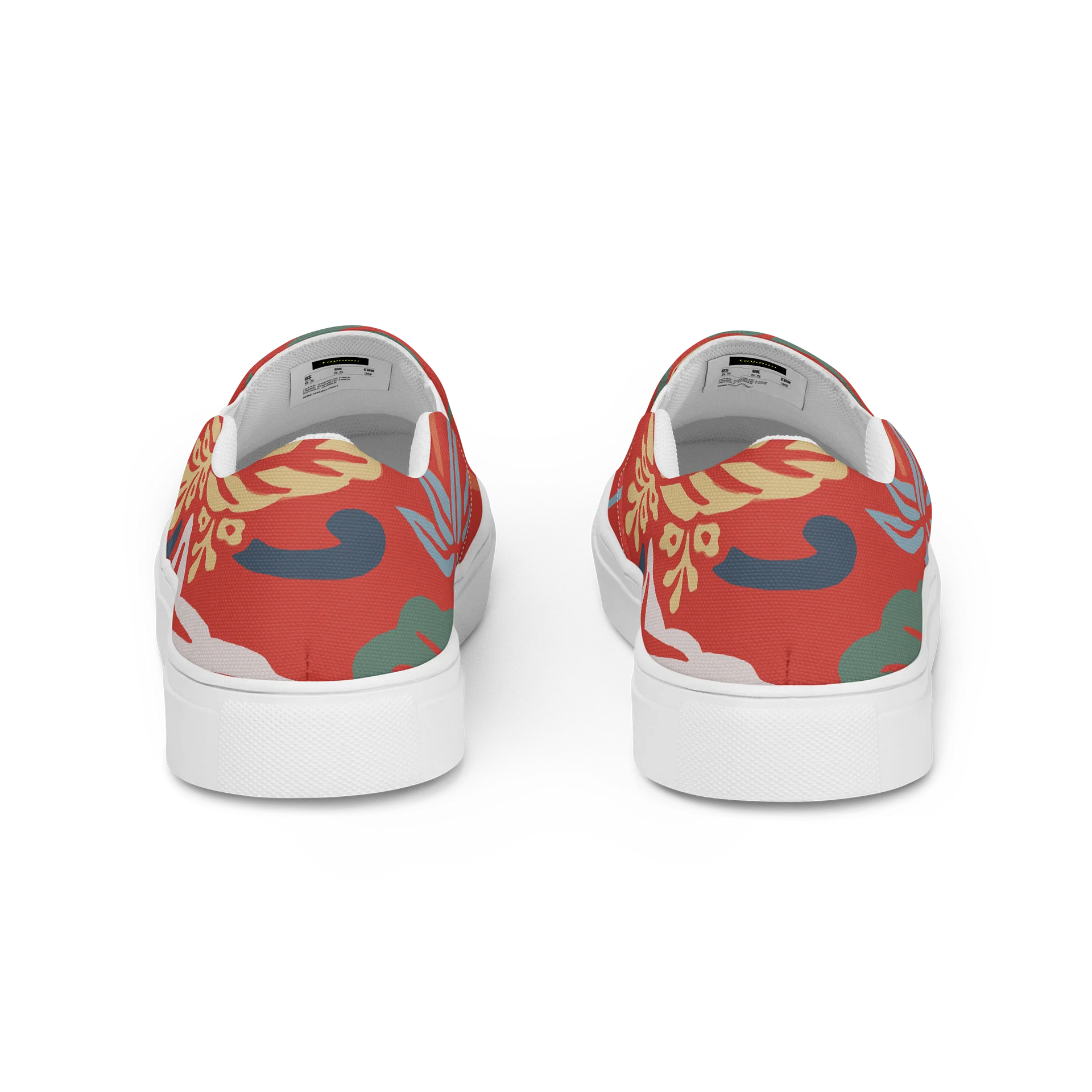 Women’s Japanese Vintage Floral Slip-On Canvas Shoes product image (4)
