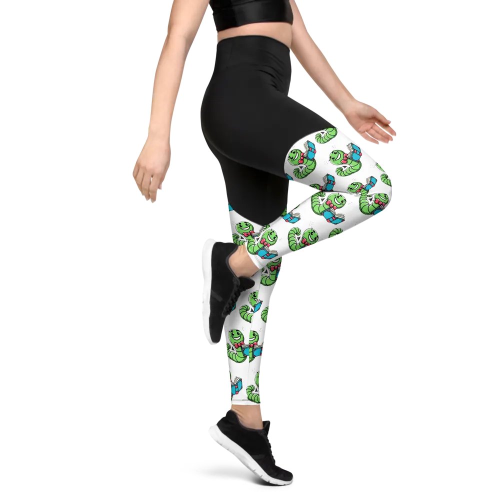 Smart Reader All-Over Leggings product image (8)