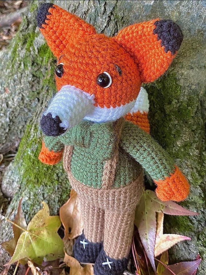 Fisher Fox Amigurumi Pattern product image (2)