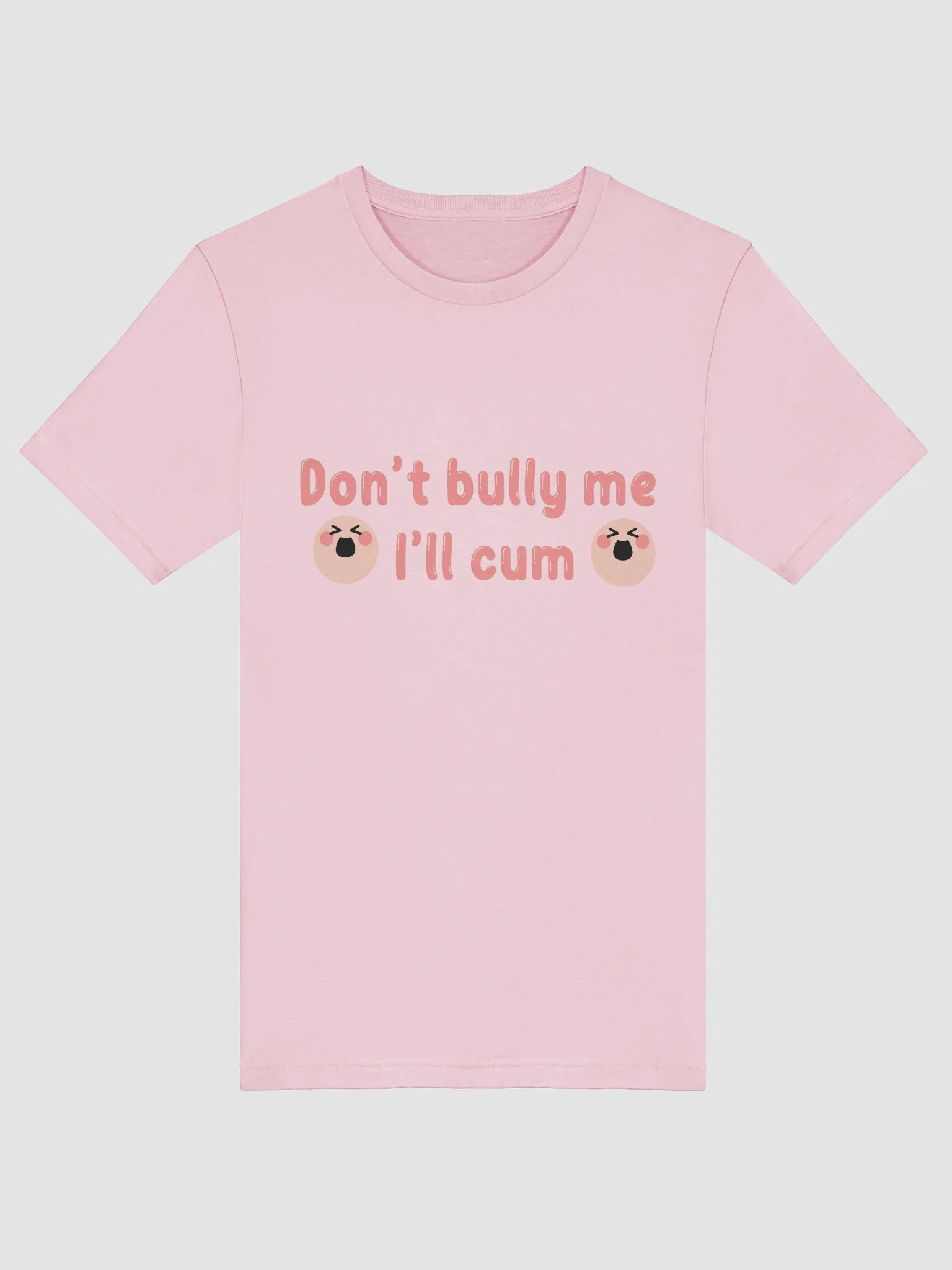 Apple's - Don't Bully Me I'll Cum T-Shirt PINK product image (5)