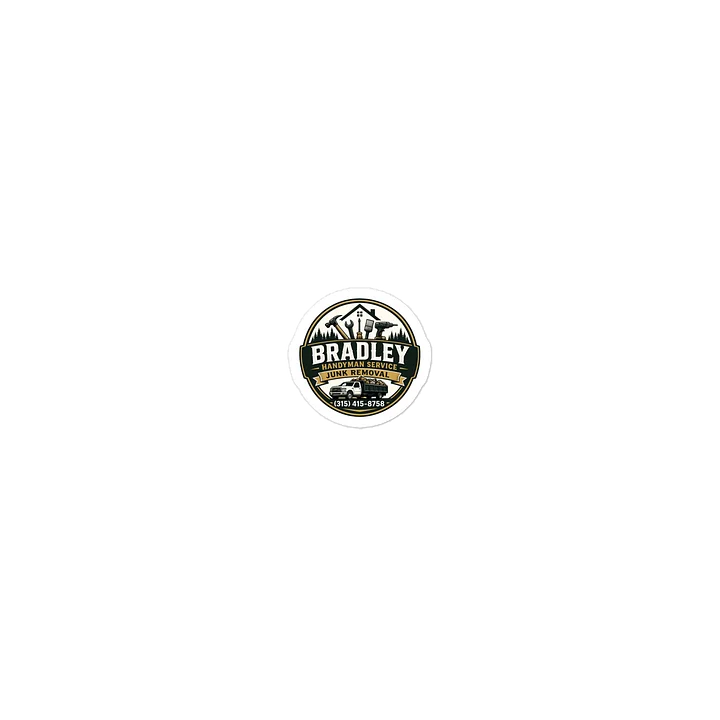 Bradley Handyman Service Die-Cut Stickers product image (1)