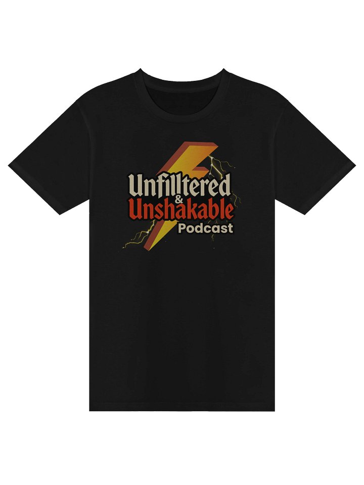 Unfiltered & Unshakable Podcast Tee product image (1)