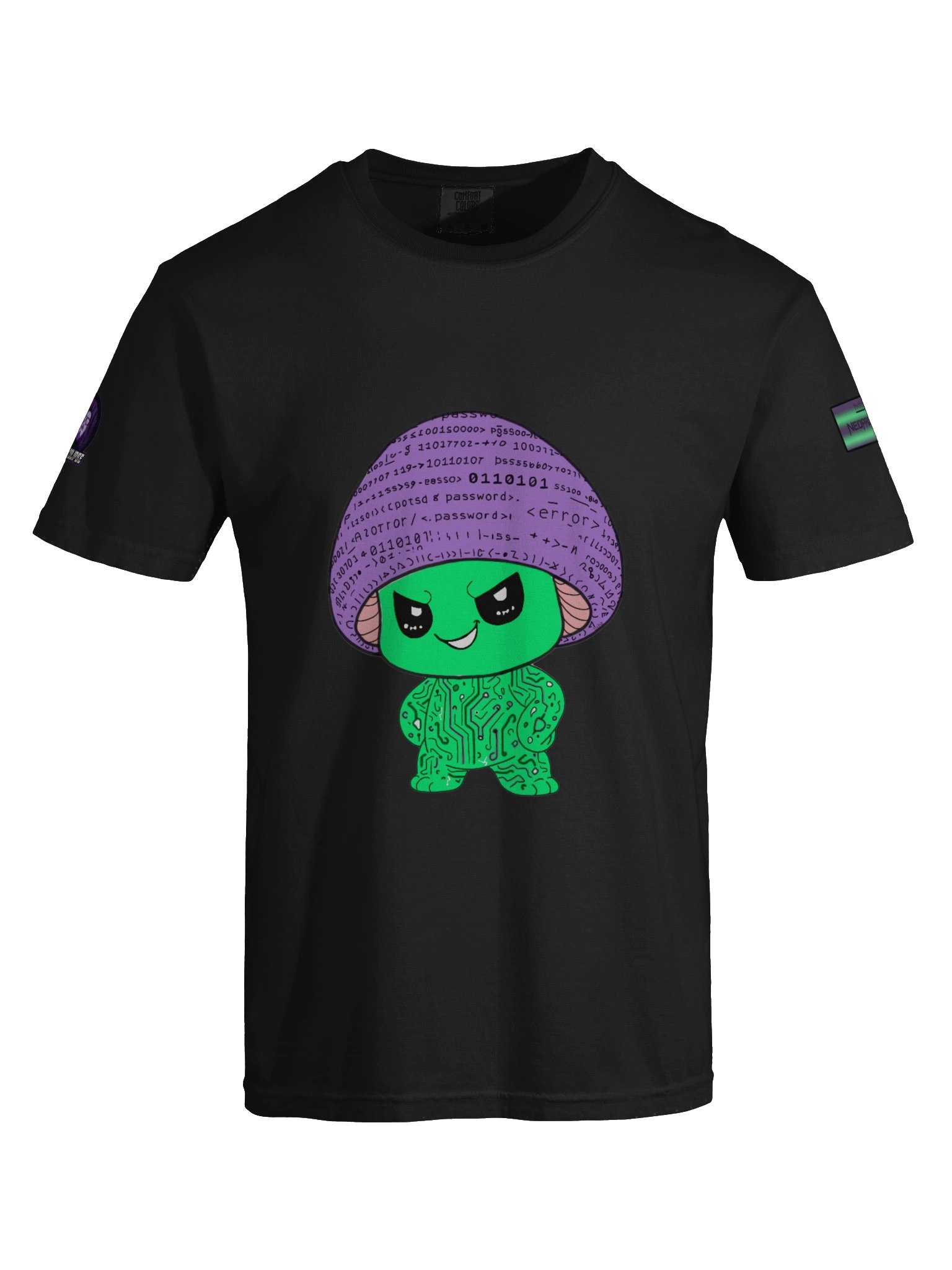 Techy Mushroom Graphic Tee product image (7)