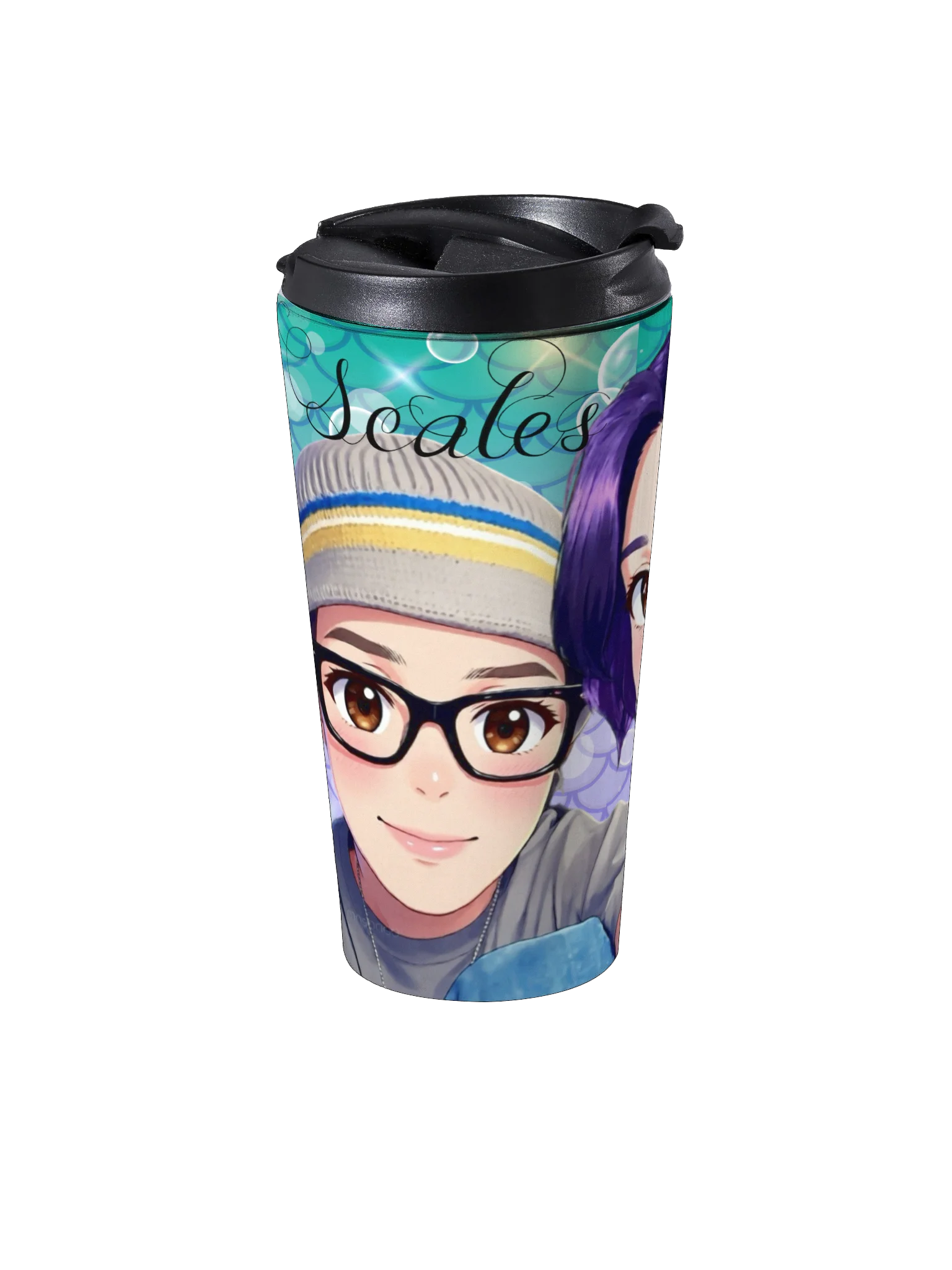 Scales Anime Duo Stainless Steel Travel Mug product image (2)