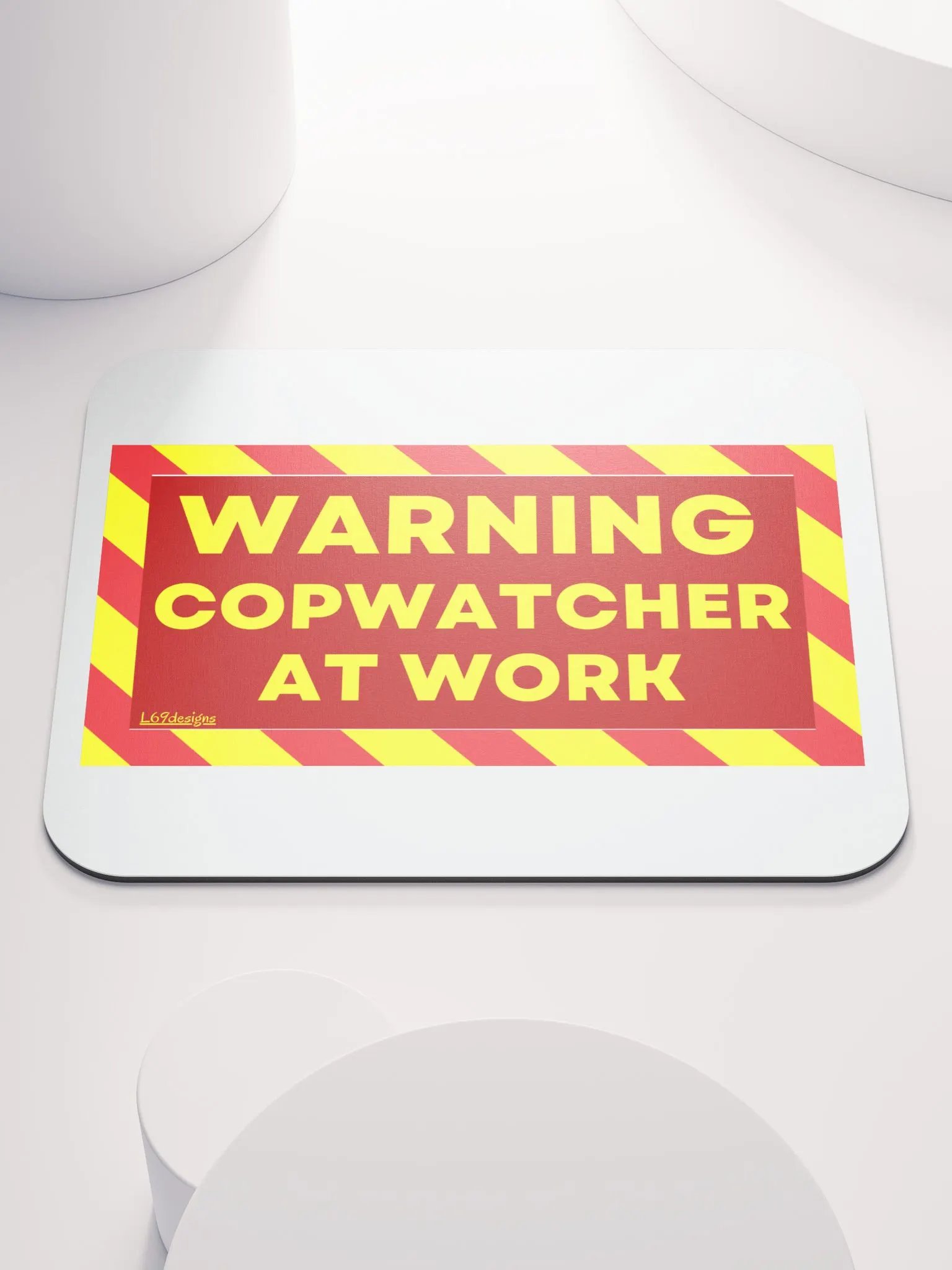 WARNING : COPWATCHER AT WORK product image (1)