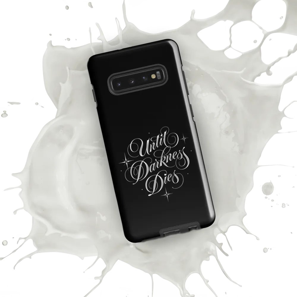 Until Darkness Dies (simple design) Samsung Case product image (9)