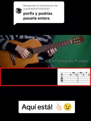 Respuesta a @user8480511458207 Tabs completas en mi perfil ➡️ #guitarra #requinto #punteo #tabs #brasil 