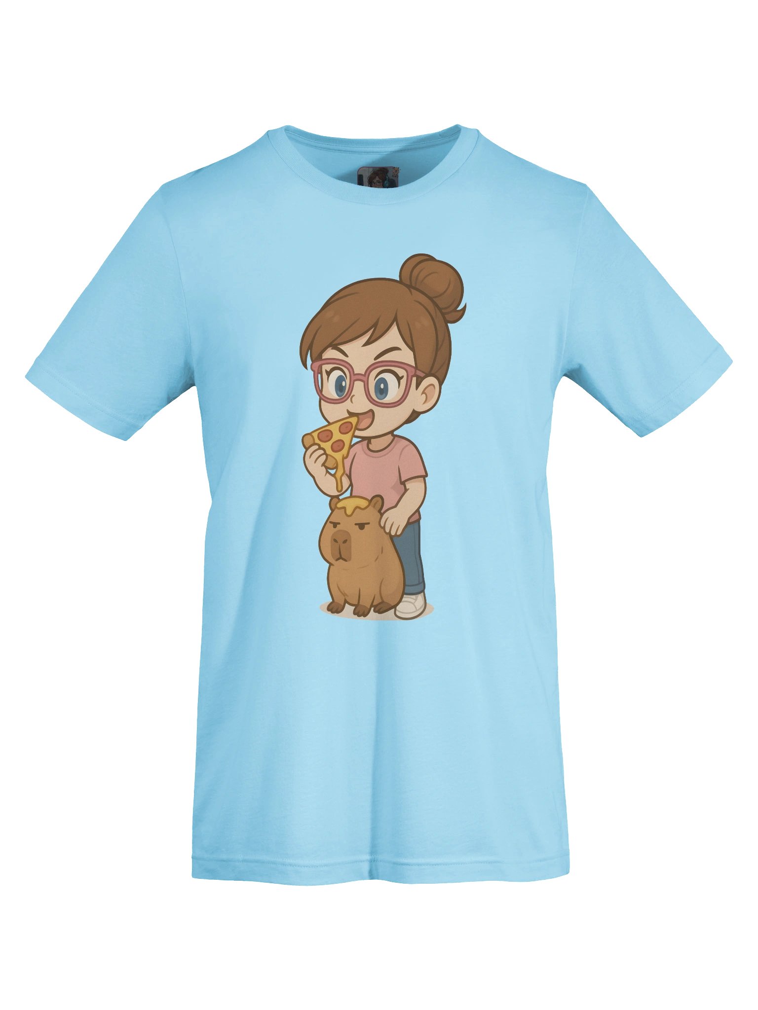 Capy Pizza T-Shirt product image (7)