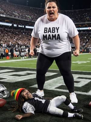 JAHMUNKEY GETS DRAFTED🏈 #nfldraft #rasta #monkey #football #ai 