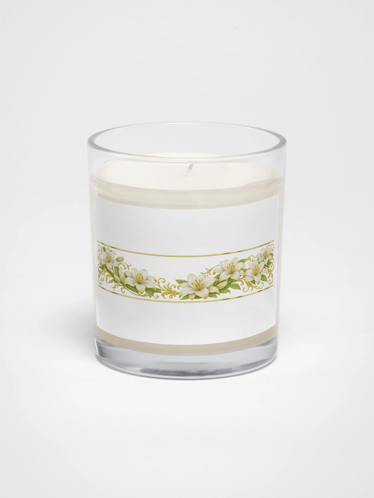 Lily & Gold Ornamental Soy Candle product image (1)