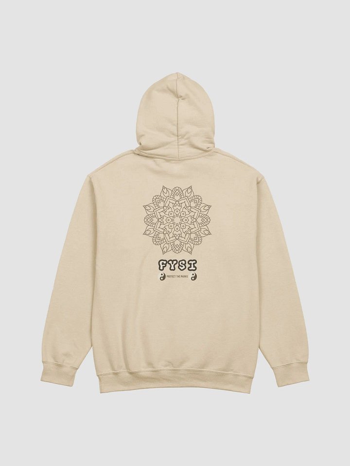 Floral Parks Adventure organic pullover hoodie product image (2)