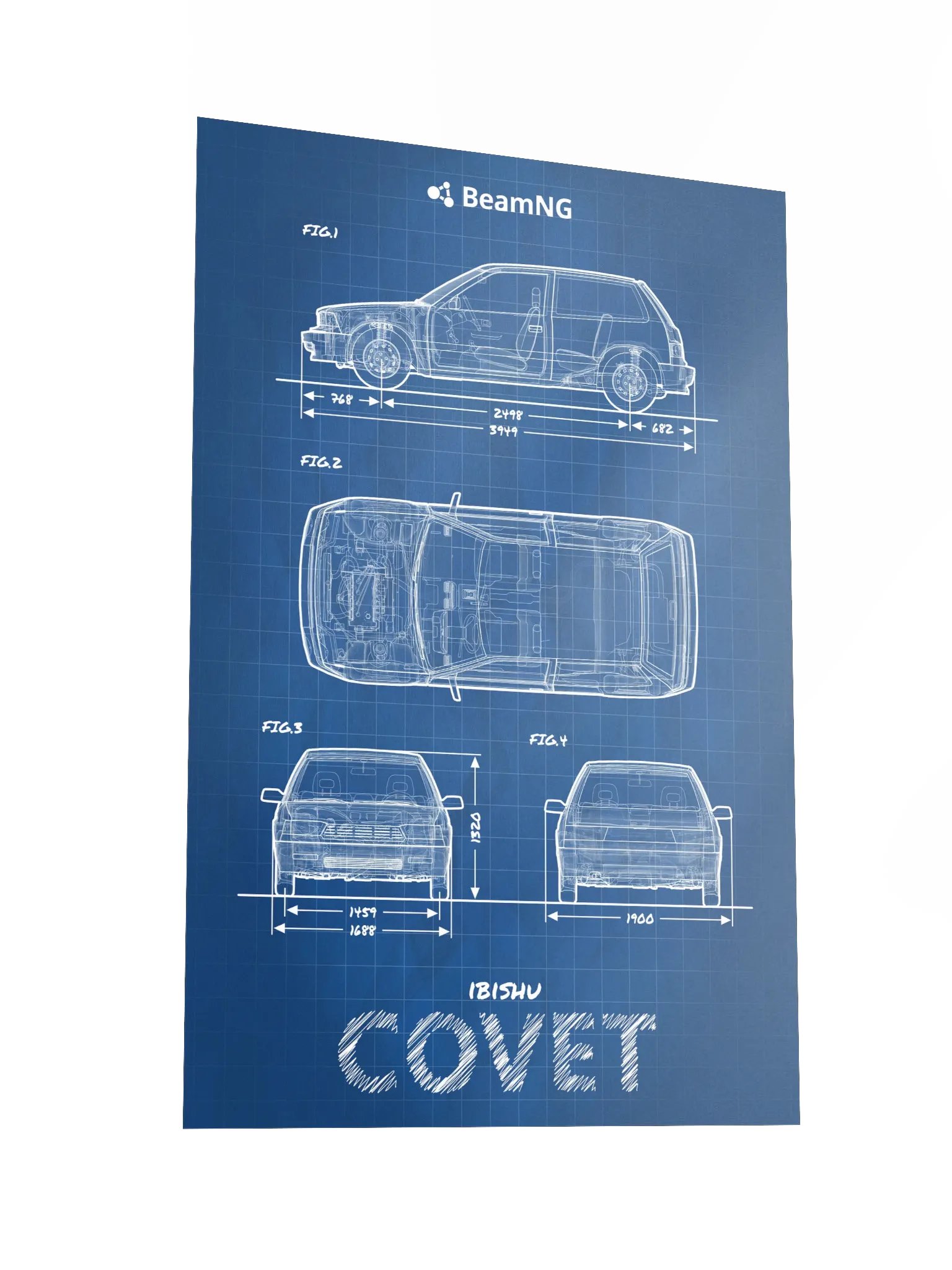 Ibishu Covet Blueprint Poster product image (4)