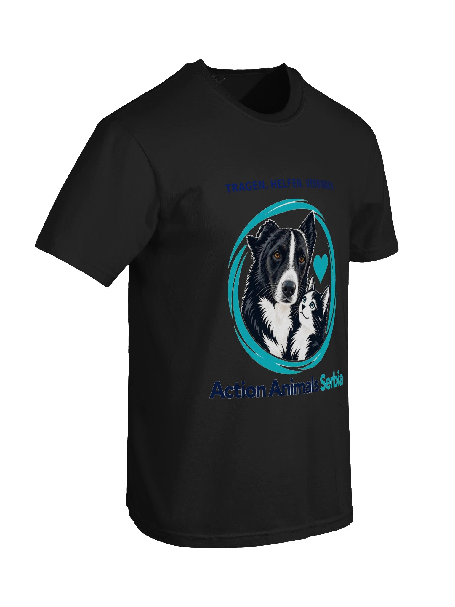 TRAGEN. HELFEN. VERBINDEN. – Statement Shirt | Action Animals Serbia product image (25)