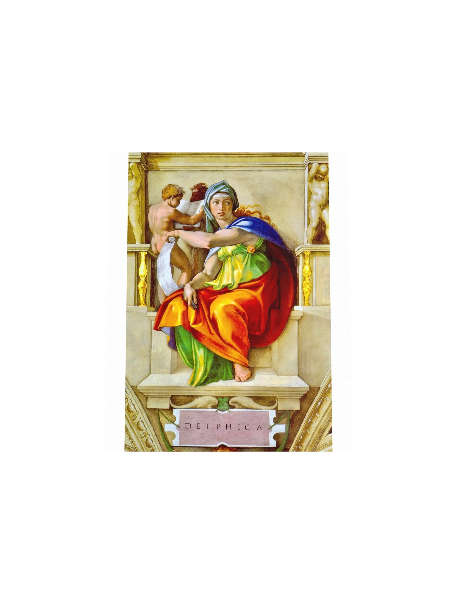 The Delphic Sibyl — Small Poster product image (4)