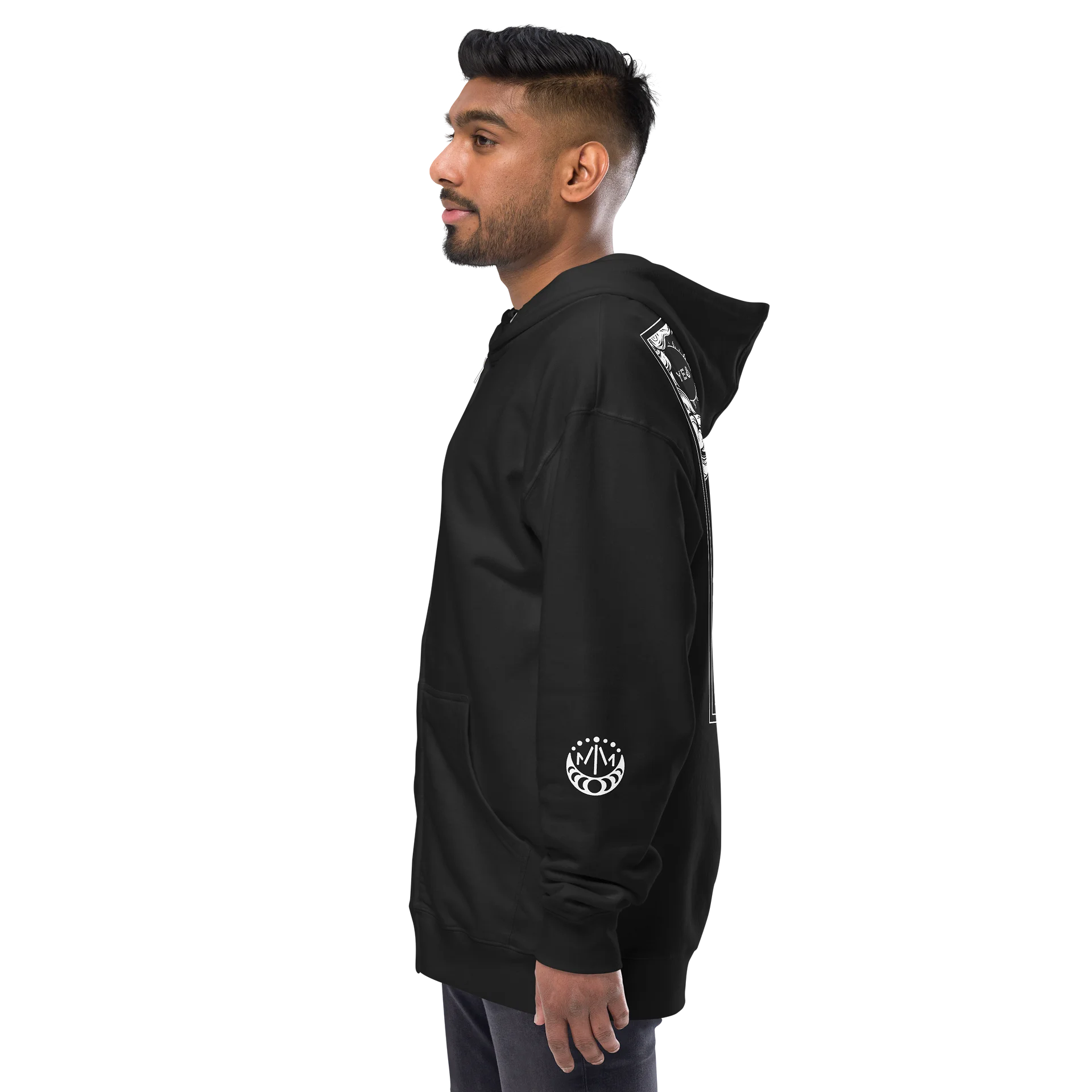MM 𝖘𝖕𝖎𝖗𝖎𝖙𝖌𝖚𝖎𝖉𝖊 fleece zip-up hoodie product image (4)