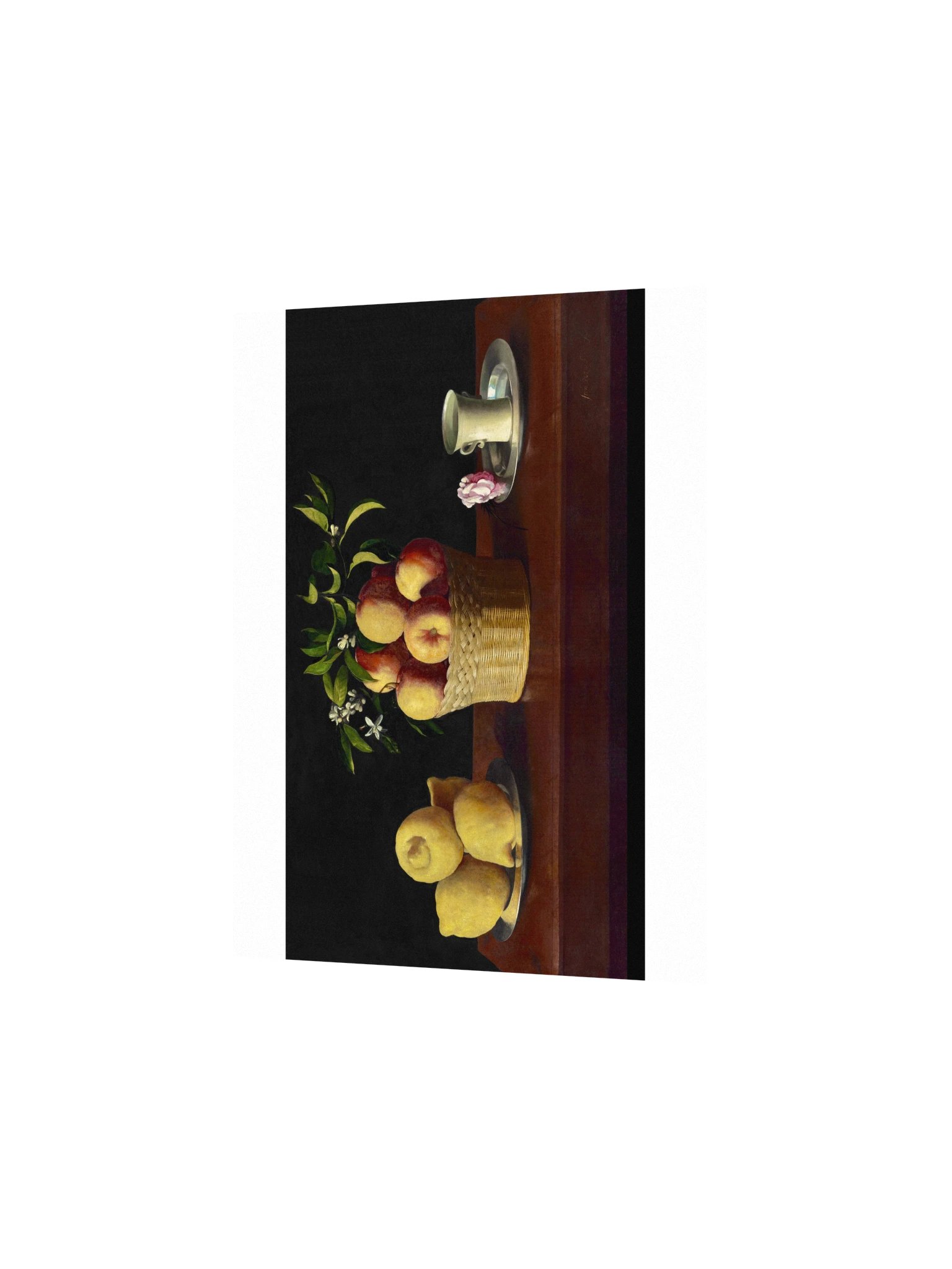Still Life with Lemons, Oranges and a Rose — Small Poster product image (2)