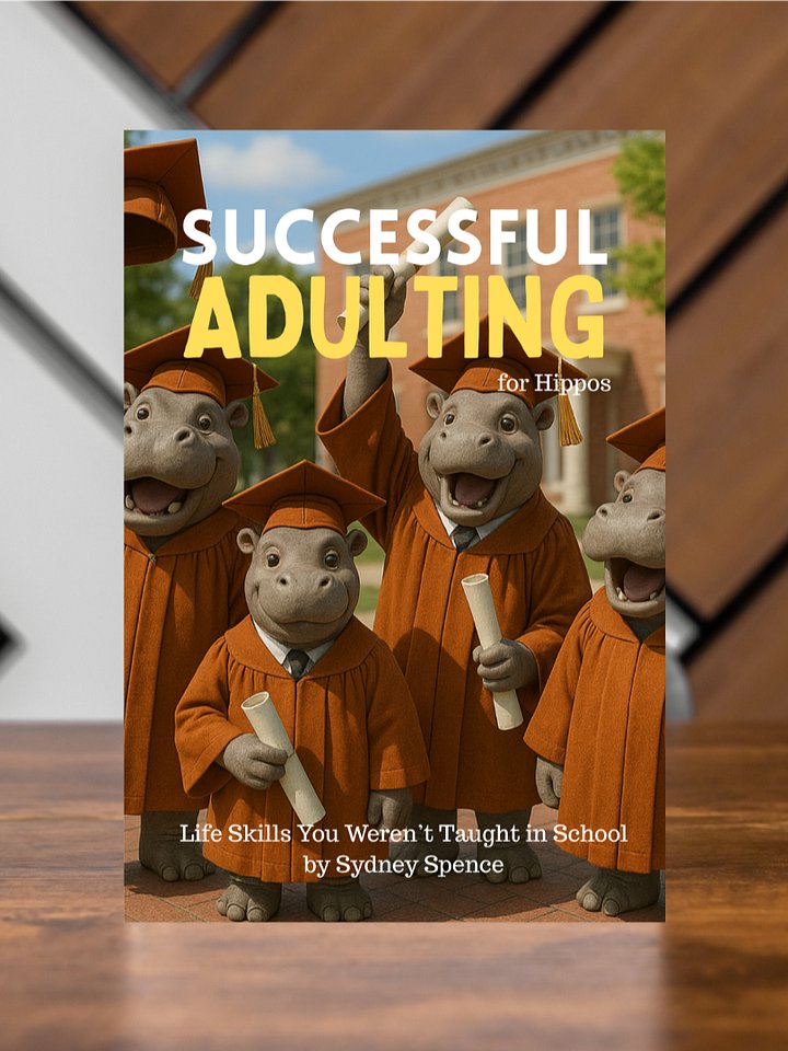 Successful Adulting for Hippos product image (1)