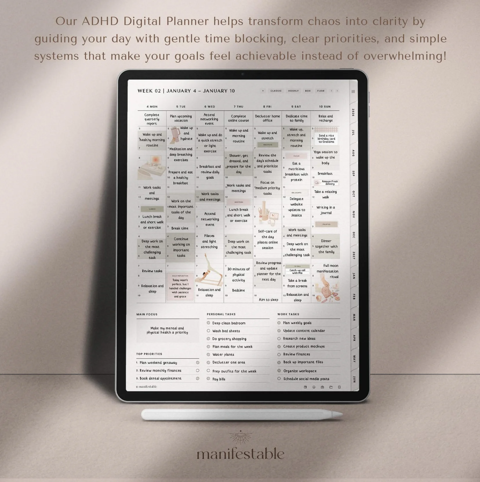 The ADHD Digital Planner 2026–2027 product image (10)