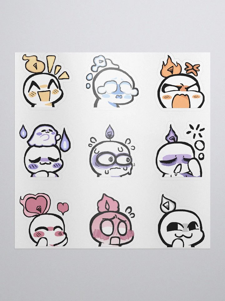 Emote Sticker Pack: Volume 1 product image (1)