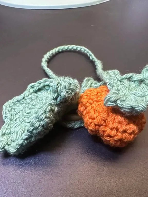 Pumpkin Crochet Bookmark product image (3)