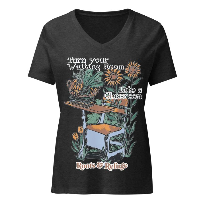 Classroom (B+C Women's V-Neck) product image (2)
