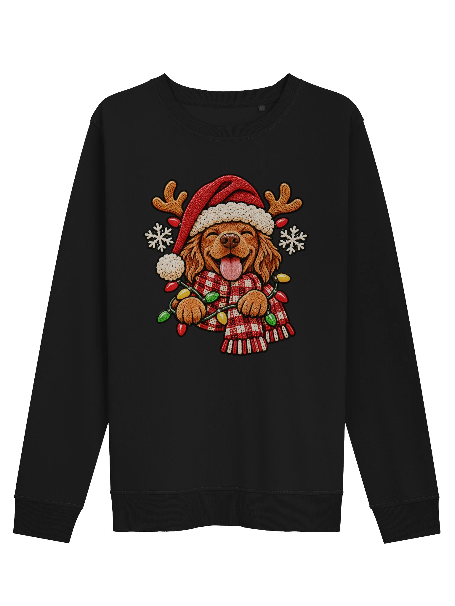 Festive Dog Christmas Sweatshirt product image (1)