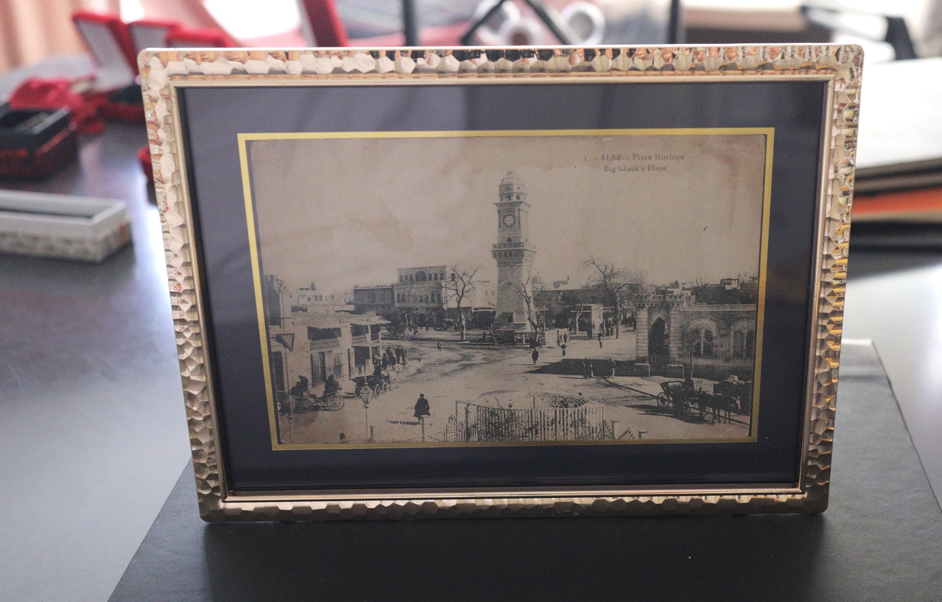 صورة عمرها مائة عام لباب الفرج ( الساعة ) في حلب product image (1)