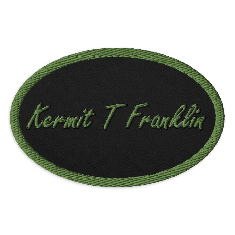 Kermit T Franklin Signature Patch product image (1)