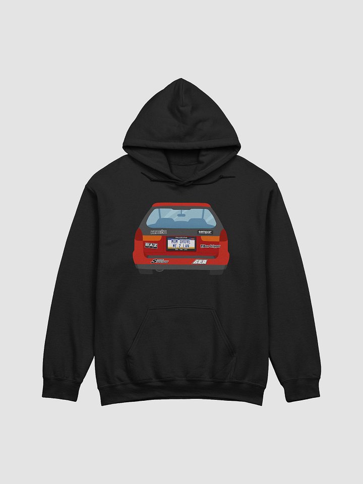 Mom drove me 2 LAN Hoodie. product image (3)