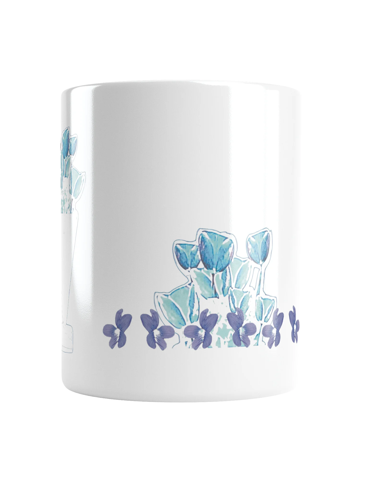 Tulips and Violets mug product image (2)