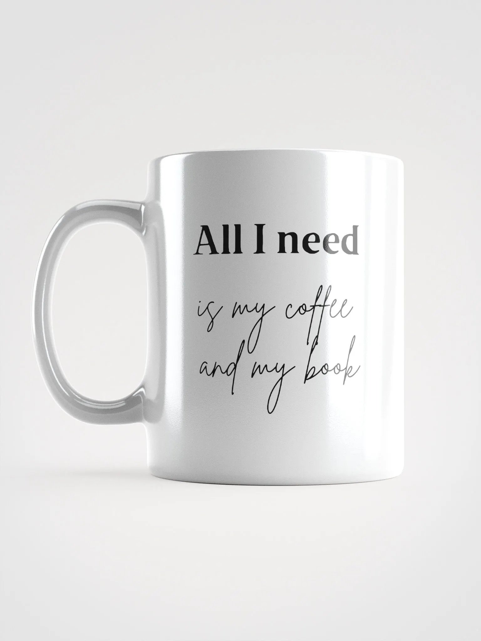 My Coffee and My Book Mug product image (6)