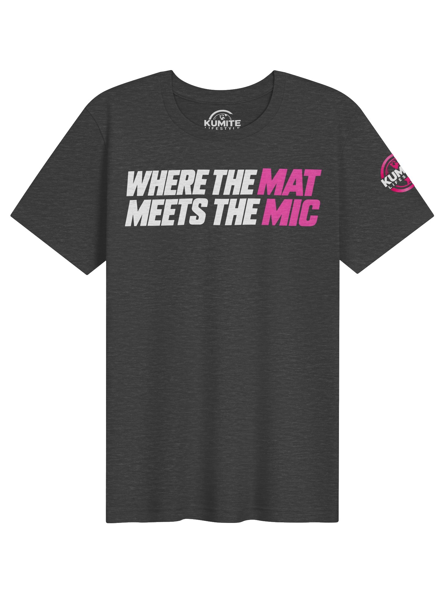 Kumite Lifestyle | Where the Mat Meets the Mic Awareness Tee product image (15)