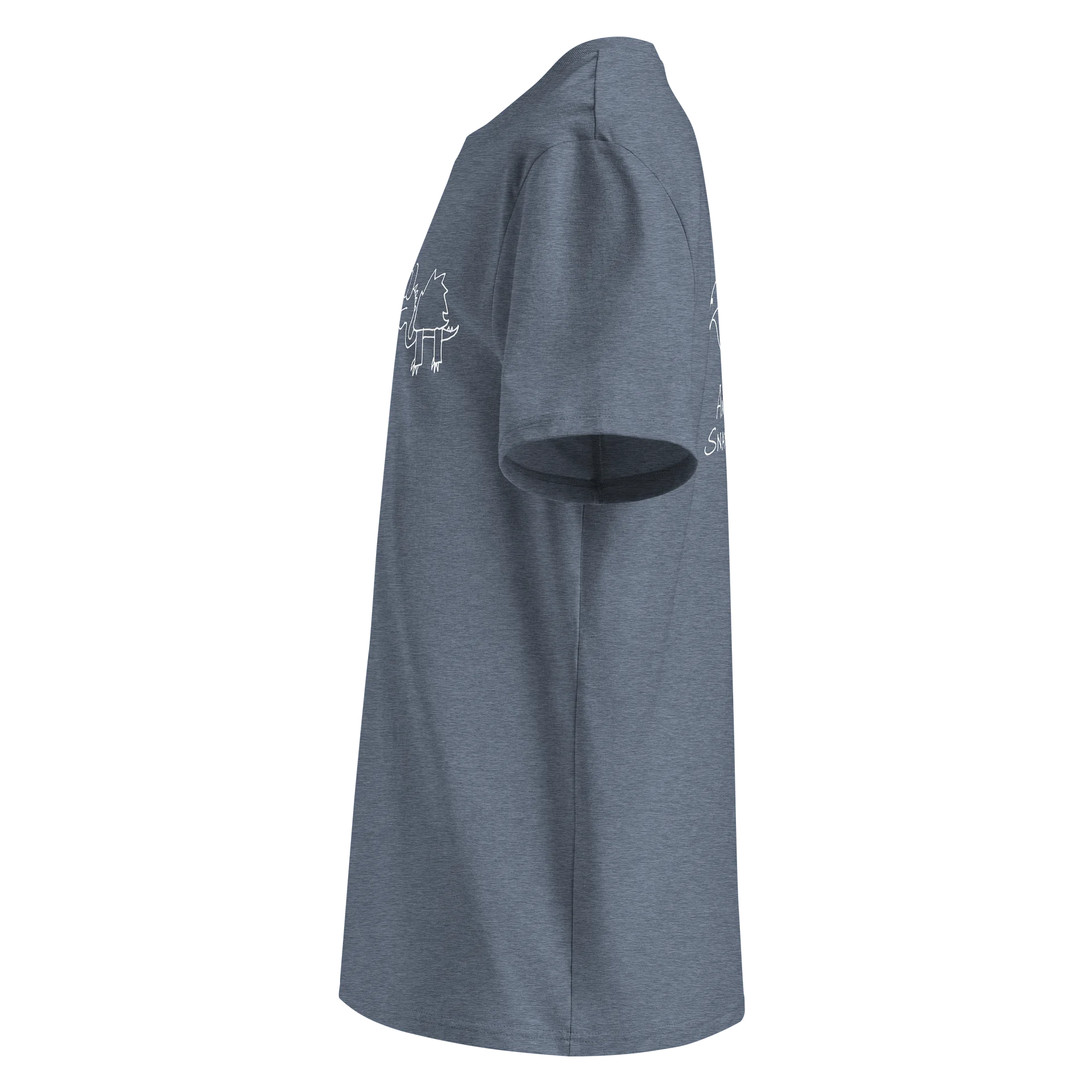 Coyote's Sketchbook - Snapping Turtle - Organic Unisex T-Shirt product image (3)
