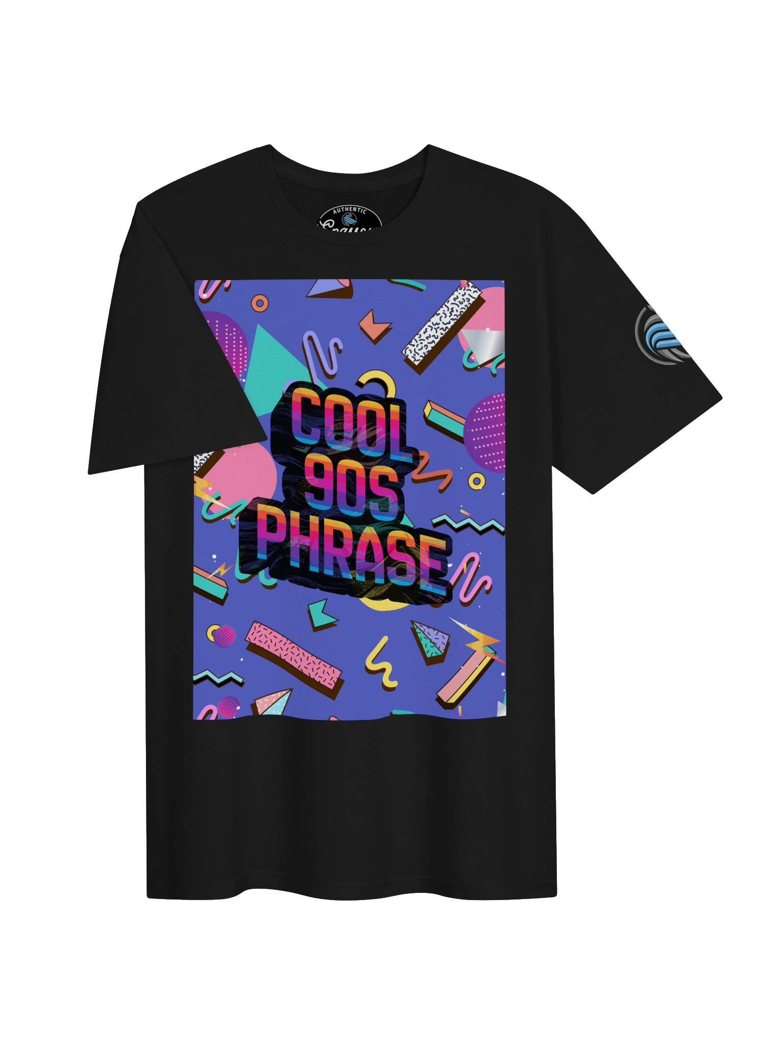 Cool 90s phrase light shirt product image (13)