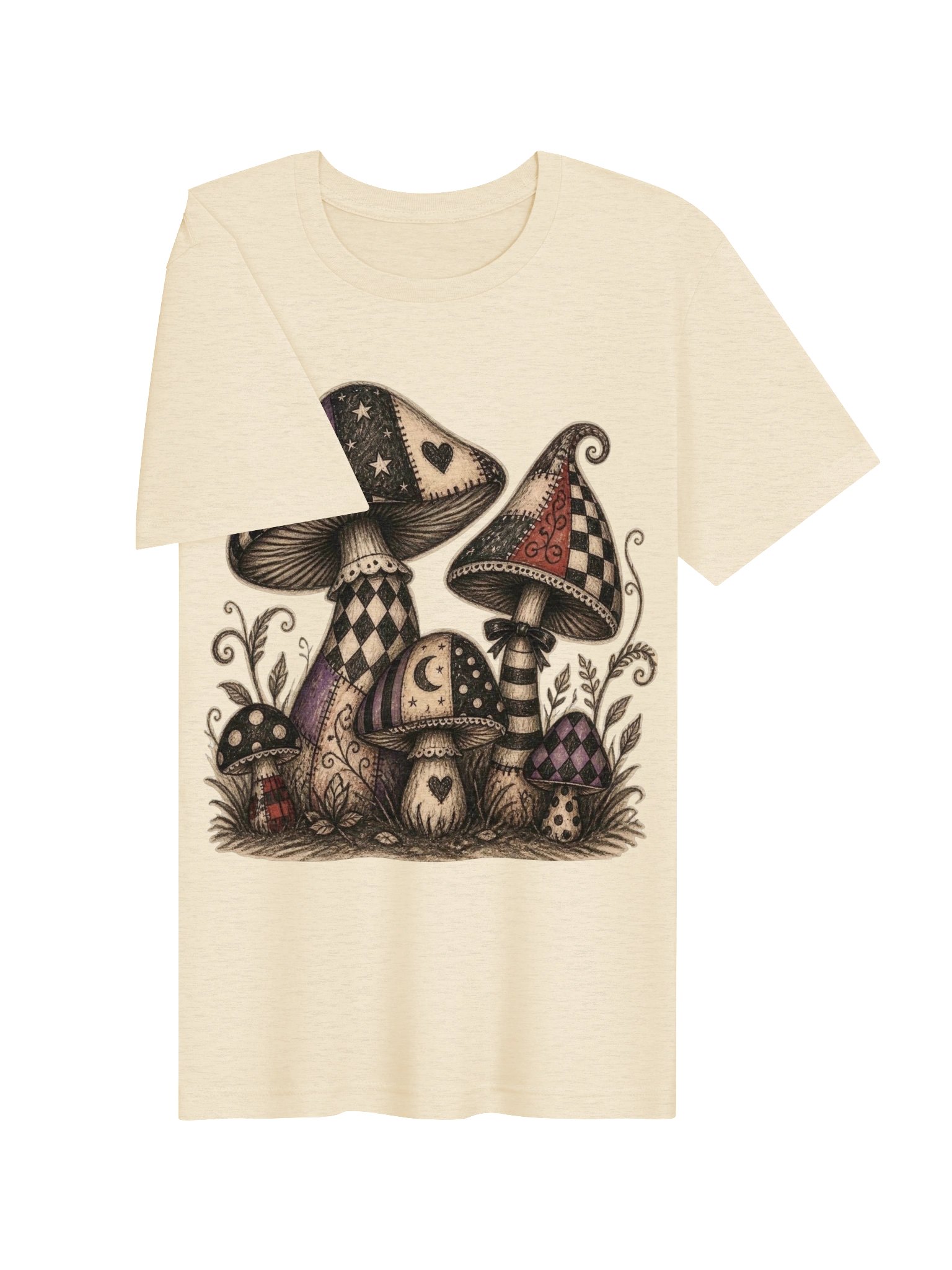Whimsigoth Mushroom Shirt, Fairycore Tee product image (4)