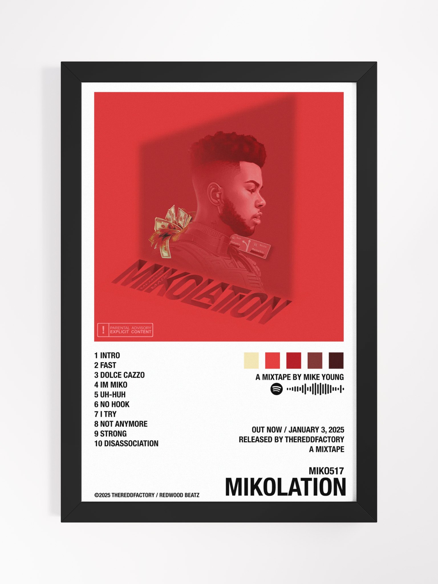MIKOLATION OFF-WHITE POSTER product image (2)
