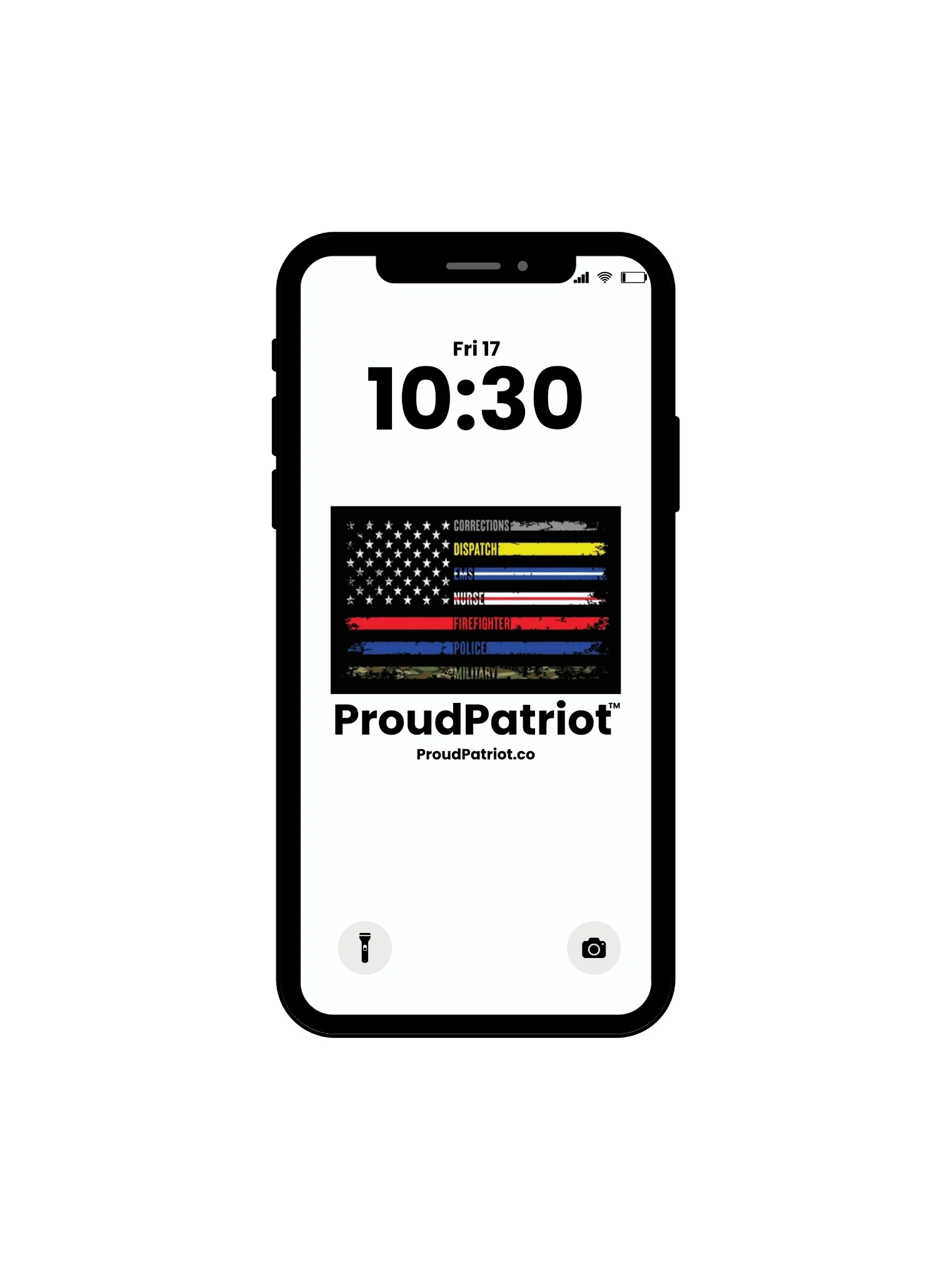 American First Responders Thin Line Proud Screensaver product image (1)