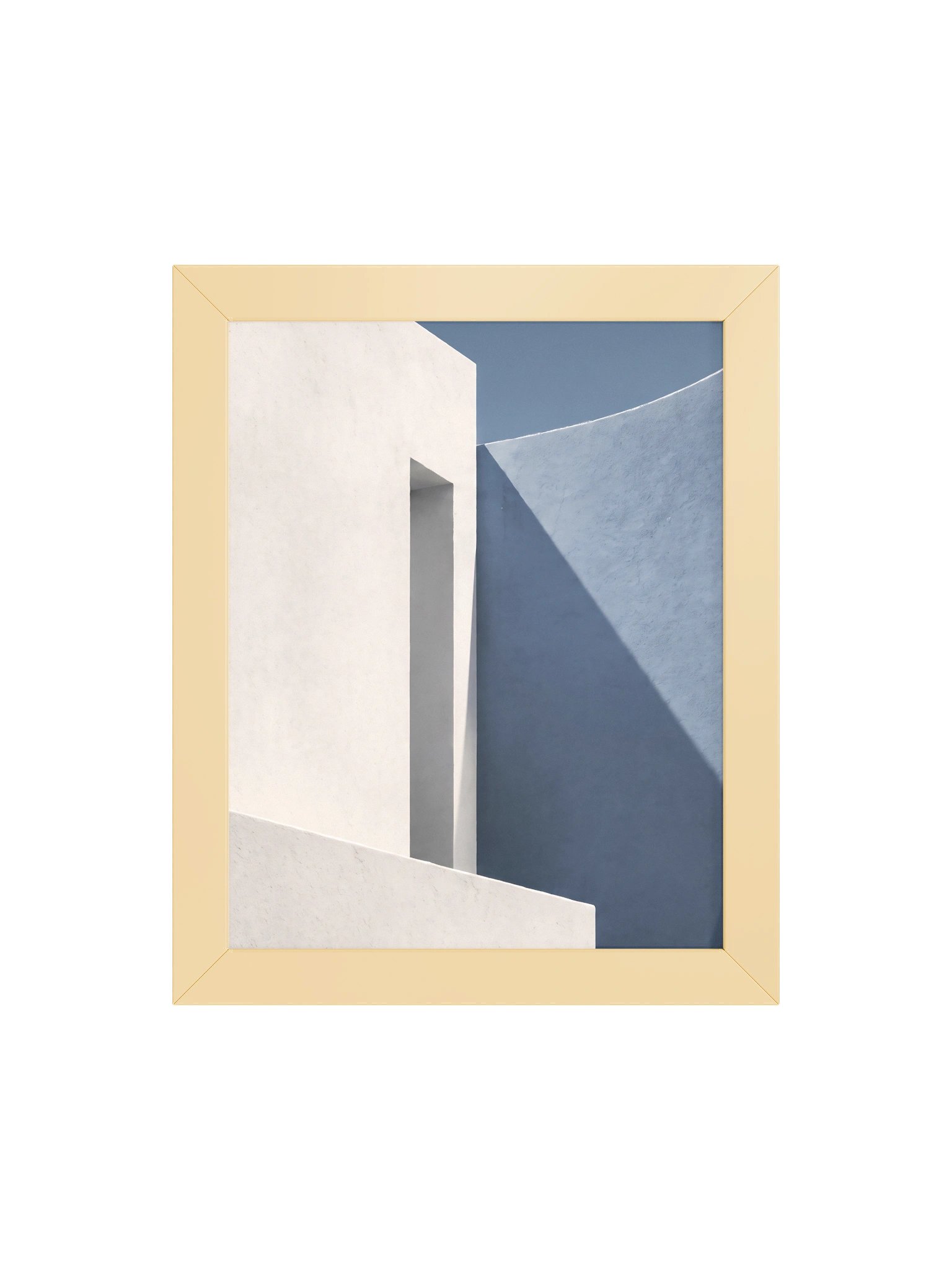 Cycladic Light - Minimalist Mediterranean Architecture Wall Art product image (63)