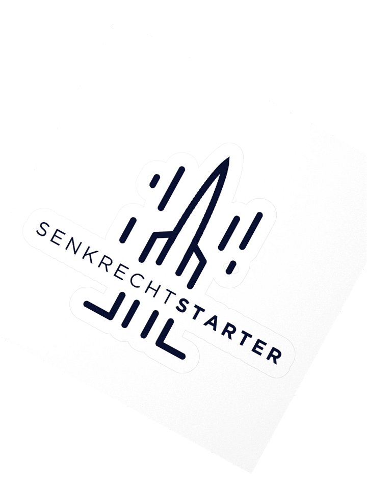 SENKRECHTSTARTER Sticker product image (8)