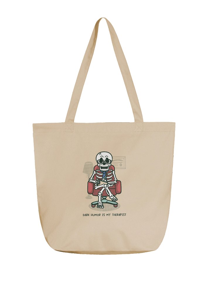 Dark Humor Is My Therapy Tote product image (1)