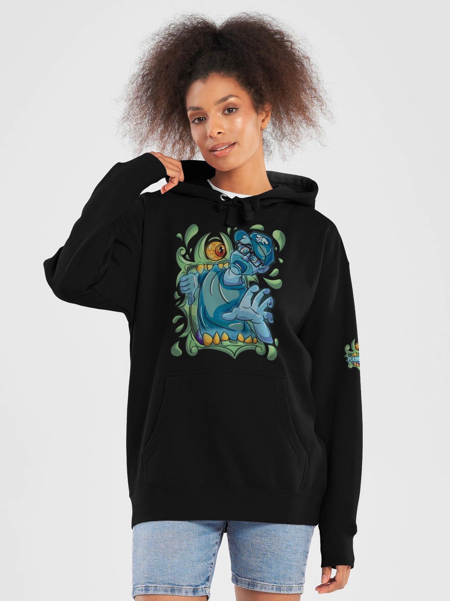 FRAME OF FRIGHT 2026 Halloween Hoodie product image (5)
