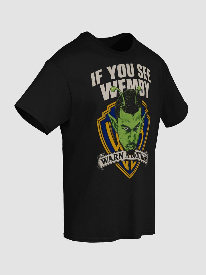 If You See Wemby Warn A Brother Shirt | Wembanyama Spurs Tee product image (2)