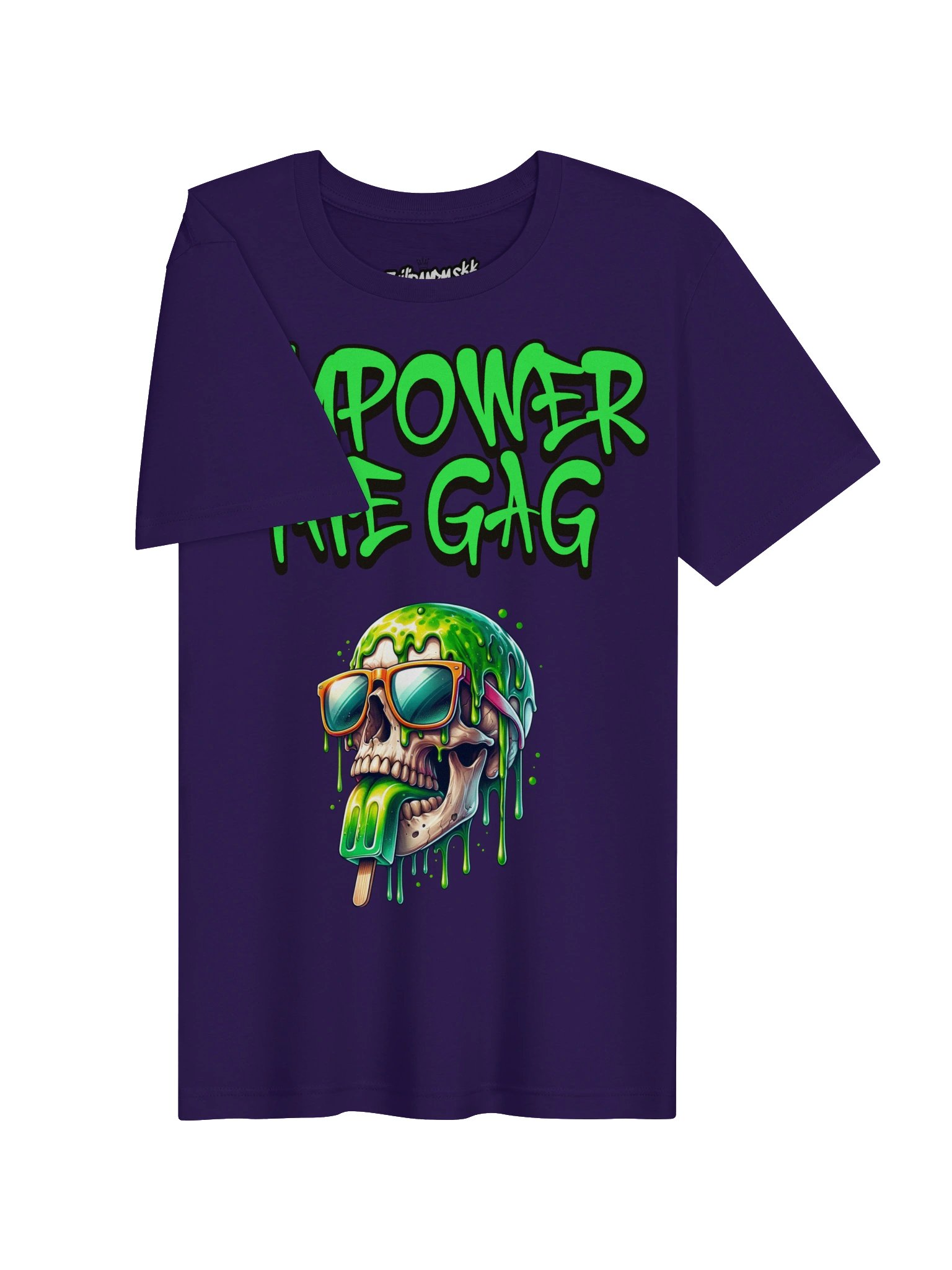 Neon Skull Slime Tee product image (3)