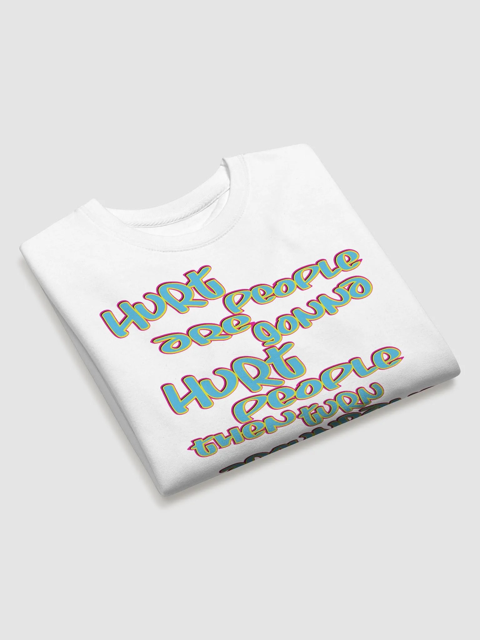 Hurt People - Blue Graffiti - Cotton Heritage Premium Sweatshirt product image (3)