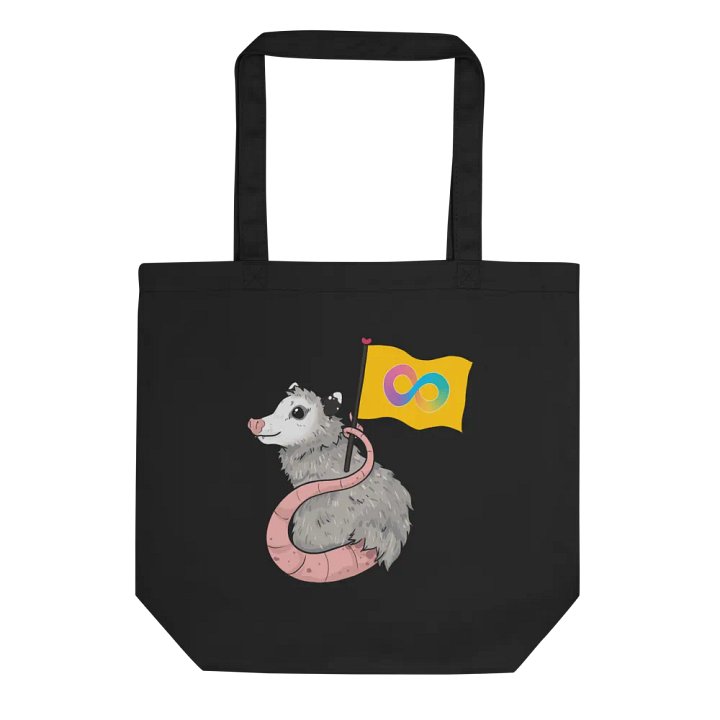 Autism Pride possum eco tote product image (1)