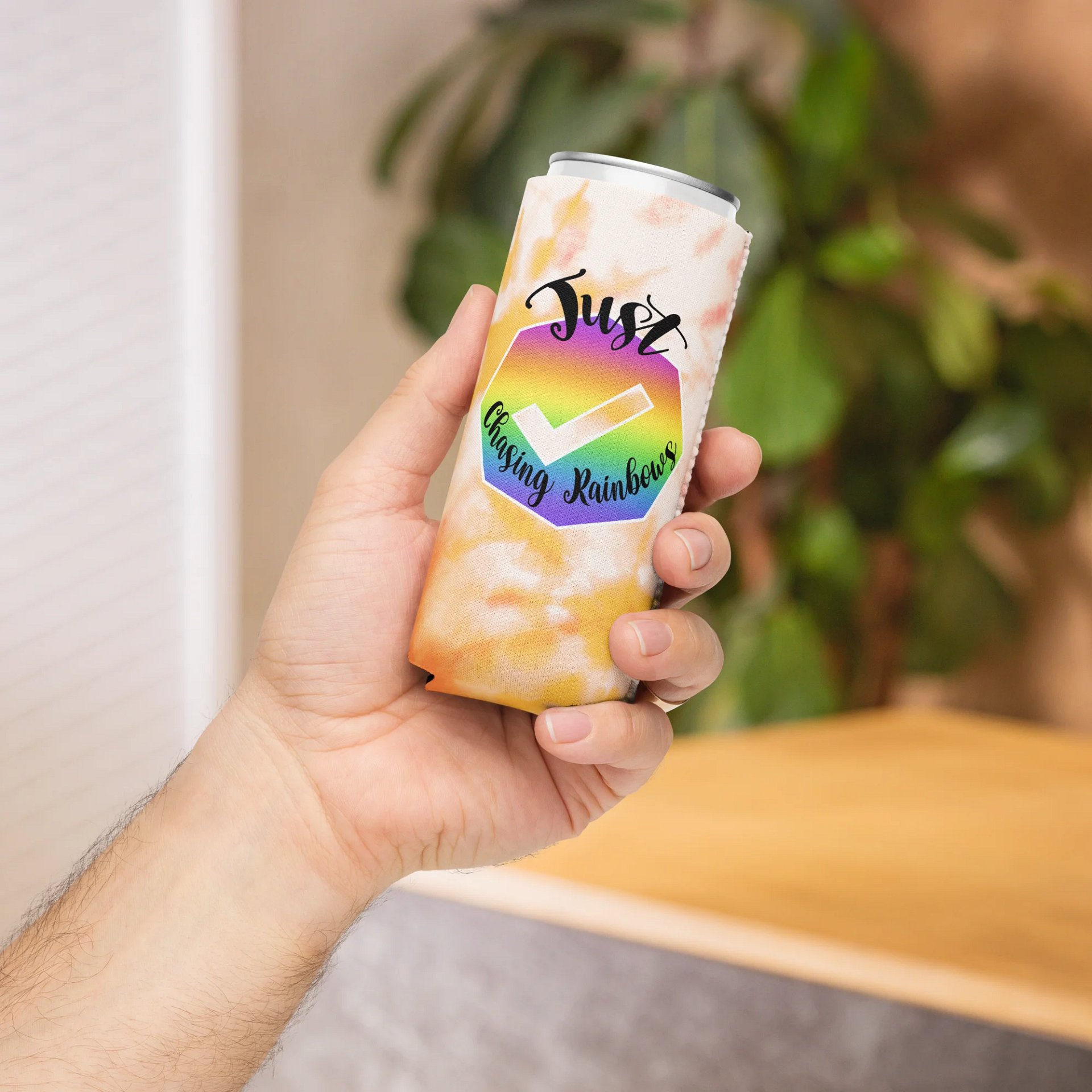 Chasing Rainbows Koozie product image (3)